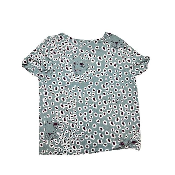 Escada Sport Women's Leopard Print Crewneck T-shirt Medium - Picture 2 of 6